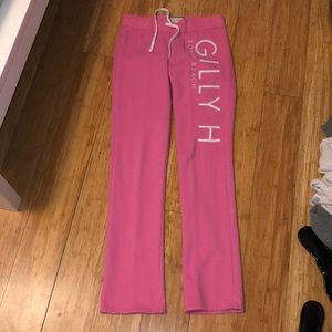HOT PINK SWEATPANTS